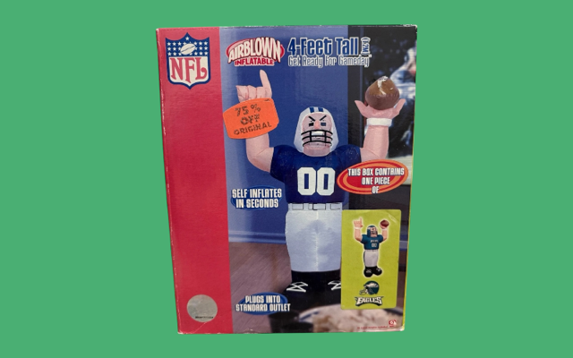 Vintage Eagles Gemmy inflatable player